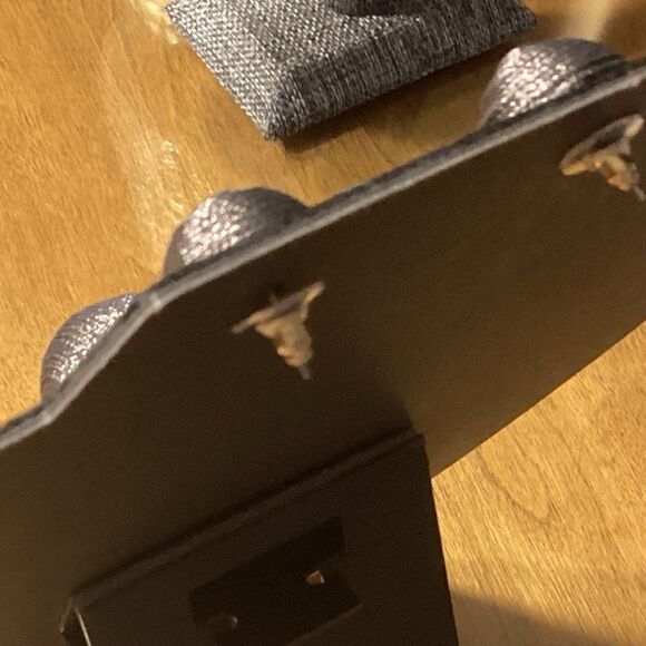 Grey Wrapped Dangle Ball Earrings - Picture 7 of 8